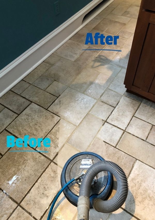 Tile Grout Cleaning Results 2