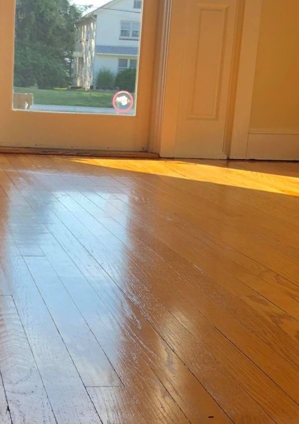 Hardwood Floor Cleaning Results 2