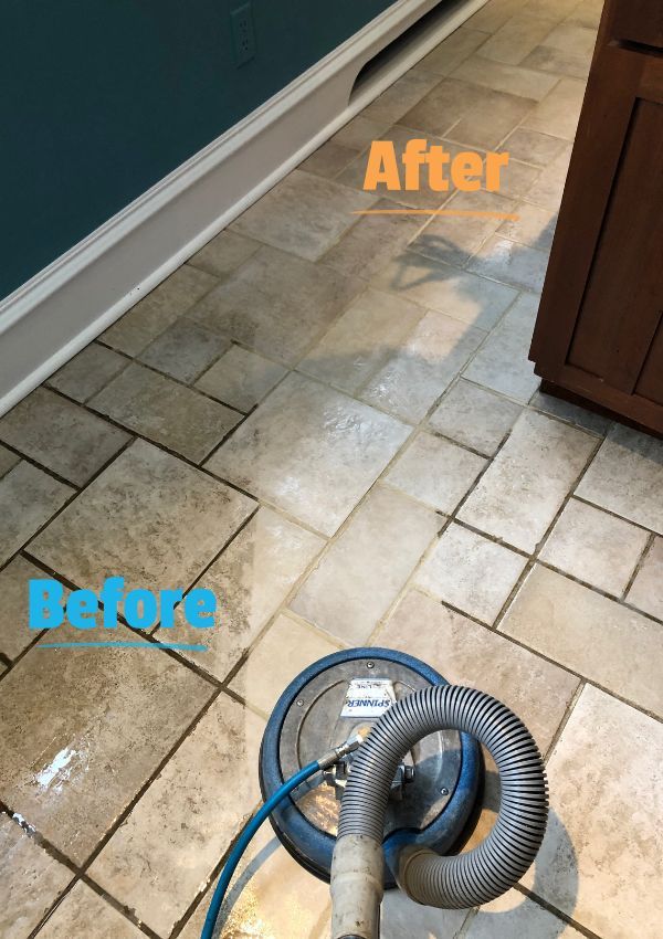 Tile Grout Cleaning Results 2