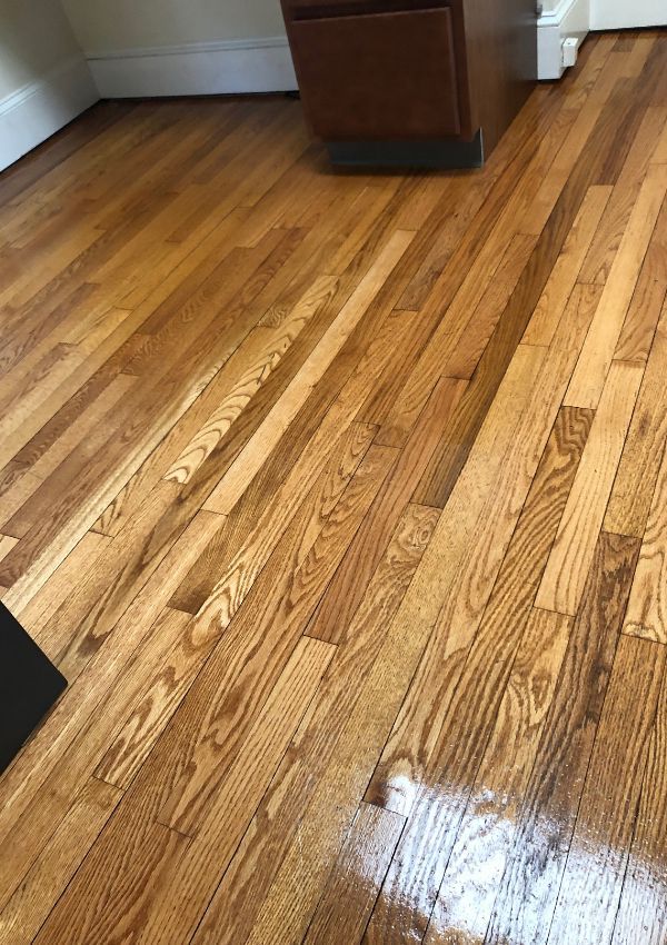 Hardwood Floor Cleaning Results 8