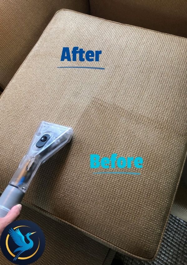 Upholstery Cleaning Results 1