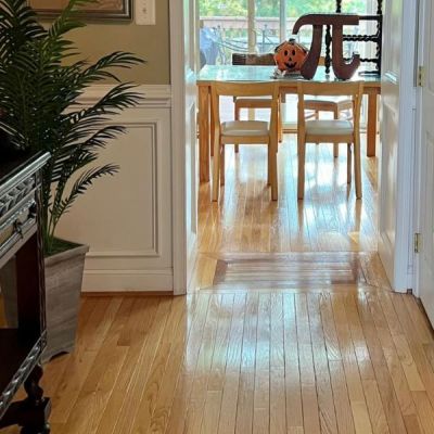 Hardwood Floor Cleaning Results 5