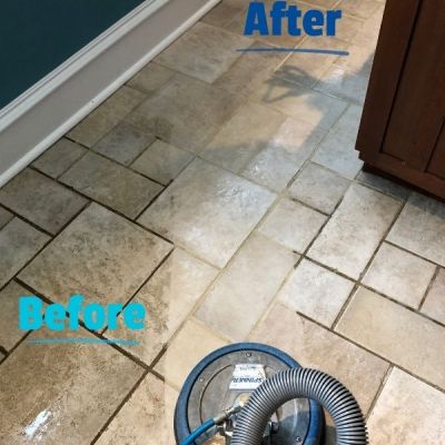 Tile Grout Cleaning Results 2